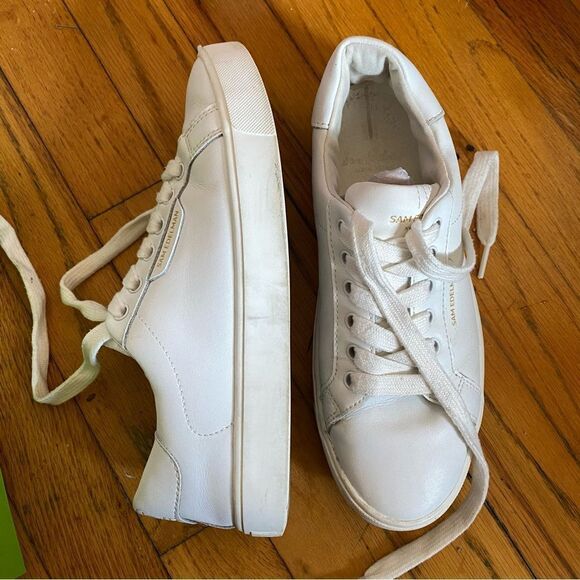 Sam Edelman Ethyl Sneakers white shoes trainers Revolve 7.5 - Picture 11 of 12